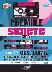 premiile sunete poster